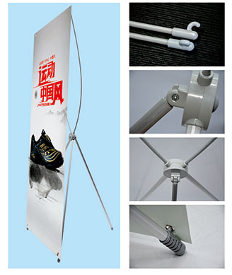 深圳專業(yè)廠家直銷 展示架 蘋果X展架 噴繪海報架 防風(fēng)熱銷展架