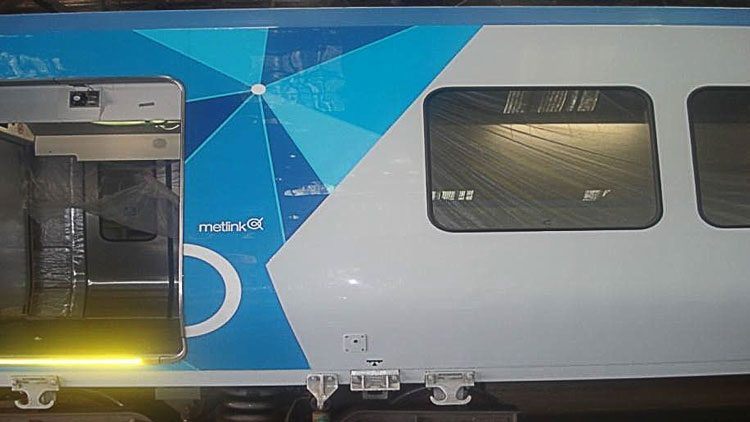 軌道、列車、高鐵車廂外車身廣告噴繪